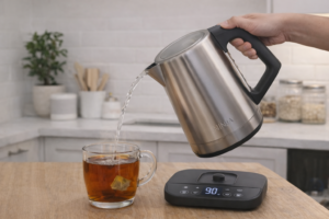 Brewing tea with precision control